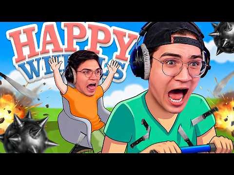JUGANDO HAPPY WHEELS EN PLENO 2026 😮