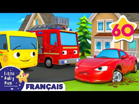 La chanson des bruits des véhicules | Comptines et Chansons pour Bébés | Little Baby Bum en Français