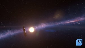 31K views · 672 reactions | Oumuamua, our first interstellar visitor, comes from outside our solar system.... And it's unlike anything we've ever seen before. Watch 'Space's Deepest Secrets' Tuesdays on Science Channel and stream anytime on SCI GO: https://bit.ly/2HuIUZ9 | Science Channel | Facebook