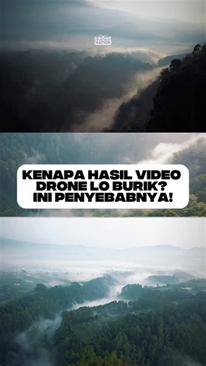 DRONE NATION BANDUNG on Instagram: "1. Horizon Miring (Gimbal Belum Kalibrasi) Pernah lihat garis laut atau gunung yang miring? Itu namanya Tilted Horizon. 💡 Solusi: Selalu lakukan Gimbal Calibration di permukaan yang benar-benar rata sebelum take-off. Sensor gimbal sangat sensitif terhadap perubahan suhu dan guncangan saat dibawa di tas. 2. Efek Jello & Video Kaku (Shutter Speed Terlalu Tinggi) Video drone yang sinematik butuh sedikit motion blur. Kalau shutter speed terlalu tinggi (karena cah