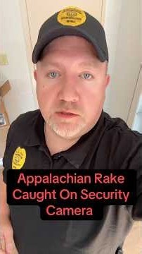 Appalachian Rake Caught On Security Camera