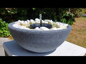 EASY Solar Water Fountain for your Garden