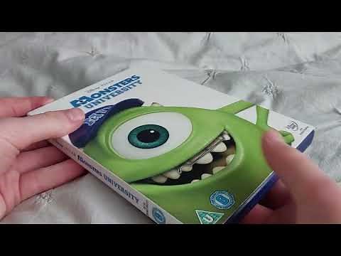 Monsters University (UK) DVD Unboxing