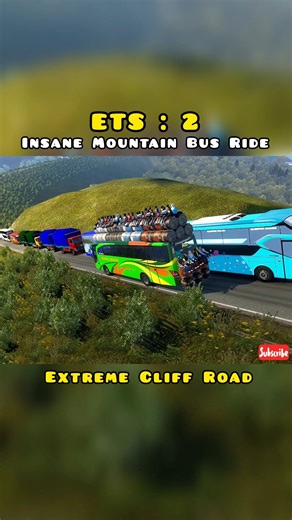 Down Hill Driving | ETS 2 | Euro Truck Simulator | #shorts