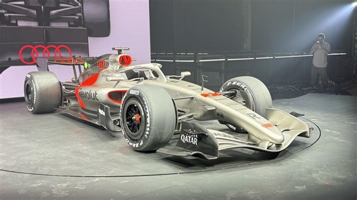 Audi officially launches its Formula 1 team