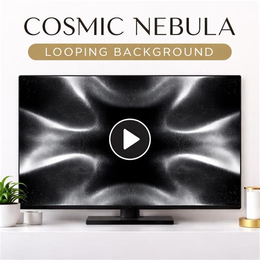 Cosmic Particle Loop Background | Abstract Galaxy Space Animation | Seamless Animated Video for Visuals & VJ Loops - Etsy UK