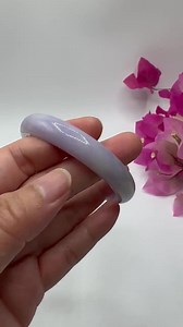 55.5 Mm Lavender Jade Bange | Real Jade Bangle | Untreated, Grade A - Etsy Canada
