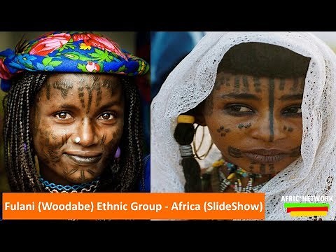 Fulani Women (Woodabe) Ethnic Group - West,Central,North Africa SlideShow