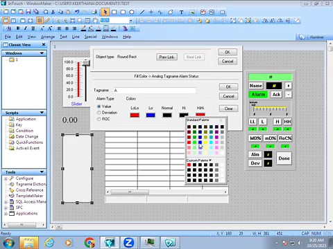 How to Configure Alarm in Intouch