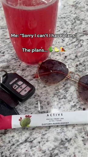 9.7K views · 74 reactions | Declining all invites until further notice (or until I finish my Active Prickly Pear Lime). ‍️ | Plexus Worldwide | Facebook