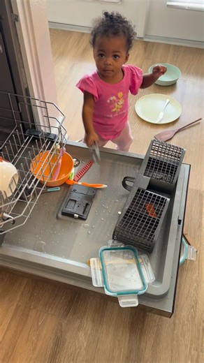 Zhane George on Instagram: "I left her alone for two seconds, and she decided to make a bigger mess 😂 #dadysgirl #daddysgirl #babygirl #daddydaughter #fatherdaughter"
