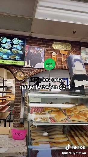 Authentic Lebanese Pies at Aladdin Bakery in Ottawa