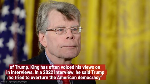 Stephen King Calls Donald Trump’s America “A Horror Story”.