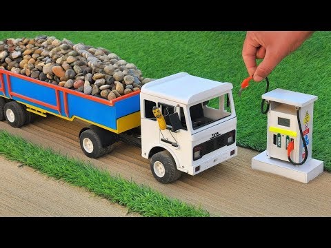 Diy diorama making mini motor water pump science project