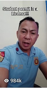 989K views · 17K reactions | Student Permit is not a License #ToGodBeTheGlory #ForPeaceAndProgress #ToServeandProtect #Masterpark22 #followersシ゚ #followers #reelsfypシ #viralreelschallenge #letsgo | David Galve Pelaez | Facebook