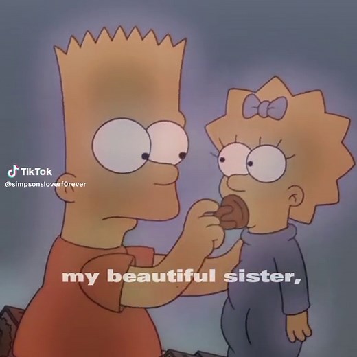 Bart Simpson and Maggie Simpson's Adorable Moments