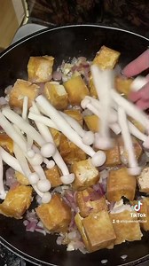 6.8M views · 66K reactions | Cooking mama siliqueen sizzling tofu & mushroom  | Sili Queen | Facebook