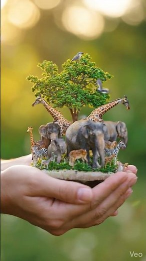 "Save Our Planet 🌍 | Cinematic Wildlife AI Video | Nature & Animals 4K"