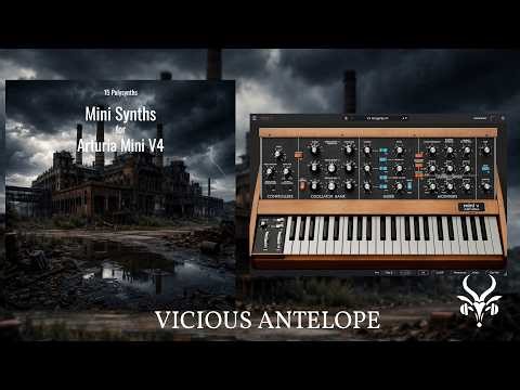 Arturia Mini V Presets | Mini Synths by Vicious Antelope | Analog Synths