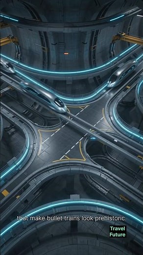 🚄 The 700 MPH Hyperloop Is the Future of Transportation! 😱 #shorts
