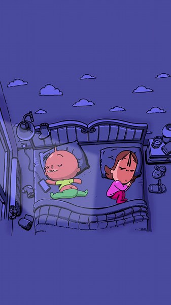 Funny Cartoon Animation of Lovely Fart