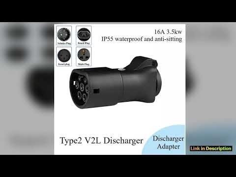 V2L Discharger Vehicle to Load Type 2 for MG BYD Geely EX5 Jaecoo7 SMART Xpeng NAMMI Discharge For