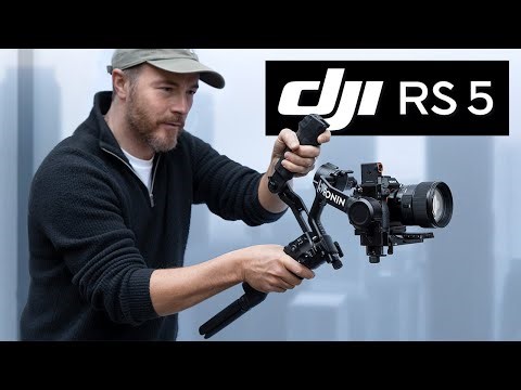 DJI RS5 Gimbal is a BEAST 🔥 Everything you need to know! (First Look)