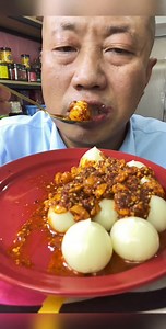 Old man eating spicy food ep 25 | Eating ASMR