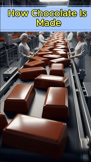 Industrial Manufacturing Process: How Chocolate Is Made Step-by-Step