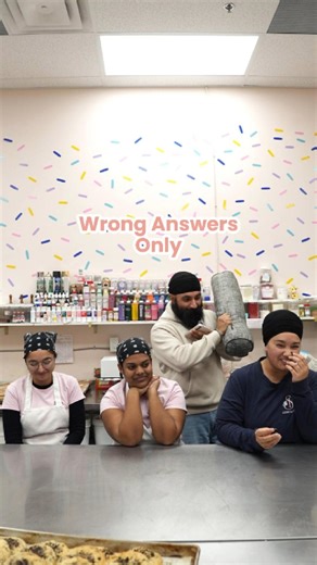 SK Confectionery | 100% Eggless Bakery 🎂 on Instagram: "Wrong answers only challenge!💪🏽 We are a 100% eggless bakery! Located in the heart of Brampton. Come visit us for freshly baked goods, including jumbo stuffed cookies, cake slices, pastries and more! We specialize in custom cakes for all occasions, including birthdays, anniversaries, showers, weddings & everything in between! With a wide selection of options & customizations available, there is something to fit every budget. 📍 2120 Nort