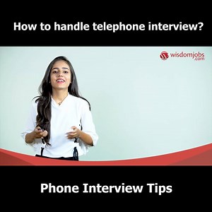How to prepare for a Telephone interview - Interview Tips #interviewtips #phoneinterviewtips #telephoneInterviewTips #TopjobportalnGulf #wisdomjobs #bestjobportalinindia #wisdomjobsgulf #BestJobPortalinGulf #TopjobportalinIndia #onlinejobportal | WisdomJobs