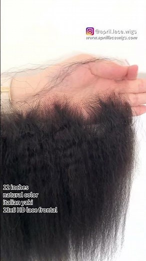 *Must Have* Italian Yaki HD lace frontal😍 #APRILLACEWIGS
