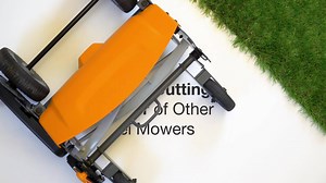 33K views · 74 reactions | Easy, quiet cutting power. No cords attached. Transform your yard with the powerful, eco-friendly StaySharp Max Reel Mower. | Fiskars | Facebook