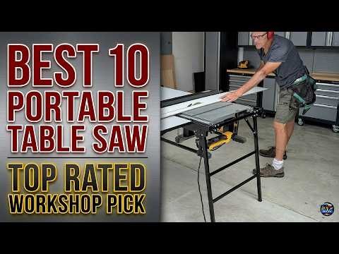 Best 10 Portable Table Saw Models for Woodworking (2026 Edition)
