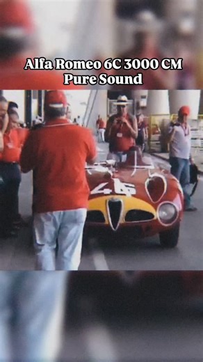 Alfa Romeo Italian Style on Instagram: "Enjoy the wonderful sound of the six-cylinder engine designed by Giuseppe Busso in this magnificent 1953 Alfa Romeo 6C 3000 CM. An extremely rare car (only six coupés and two barchettas were built) built by Carrozzeria Colli in the style of the legendary Alfa Disco Volante. The 6C 3000 CM made its racing debut in the 1953 Mille Miglia, driven by Fangio. It later also participated in the 24 Hours of Le Mans, the 24 Hours of Spa Francorchamps, and the 1000km