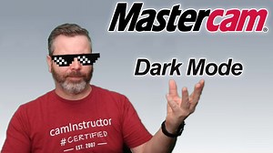 Mastercam Dark Mode