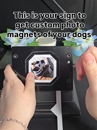 Tag a friend that needs dog magnets! Seriously look how cute are these custom photo magnets! #dogloversfeed #dogphotography #custommagnets #dogmagnets #photomagnets