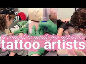 How to Become a Tattoo Artist: Tattoo Apprenticeship Guide ✿ Portfolio, Pay, Taxes, and Burnout
