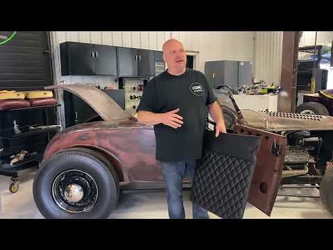 Auto restoration Shop Builds Custom Interior For A 1930 Model A Roadster. (Episode 2)