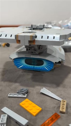 Brickcessories on Instagram: "🪐 If you need us, we’ll be over here building the Enterprise and minifigs, one awesome bag at a time! 🖖 Ours arrived this week and we had to crack it open IMMEDIATELY. 😍 Display case coming soon… #LEGO #startrek #startrekthenextgeneration #LEGOCommunity #legostartrek #afol #legocollector #legocommunity #legogram"