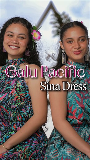Magical Moments in GALU Sina Dress Sue & Maraeamei glow in their @galupacific Sina Dresses on the set of the Newest Punialava'a Music Video “Uso Moni I Le Aso Vale”. GALU Sina Dress Now from Janet's. See More now at Janet's Stores in Samoa & online www.janetssamoa.com | Janet's
