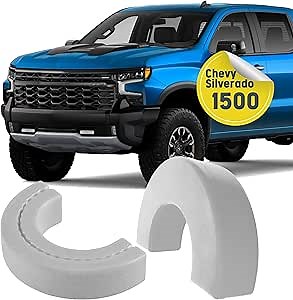 Tow Hook Cover Compatible with 2007-2024 Chevy Silverado 1500 Accessories,Front Tow Hook Cover-Tow Hitch Cover-Hitch Covers for Trucks Fit for 2007-2024 Chevrolet Silverado 1500 Accessories (White)