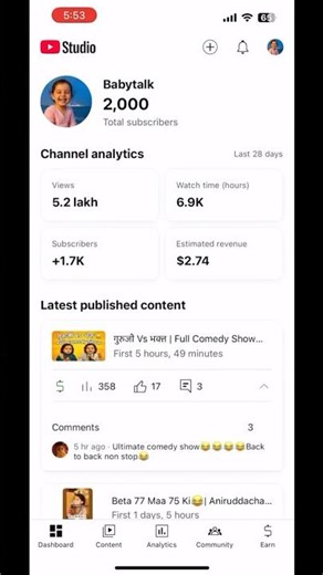 200 to 2000 Subscribers in Just 25 Days! 🔥|#viral