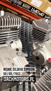 2.4K views · 1.1K reactions | Nowe silniki Simson dostępne od ręki w naszym sklepie! Oficjalna dystrybucja, bezpośrednio z Niemiec  Trzeba przyznać, prezentują się przepięknie  | Jack Motors | Facebook