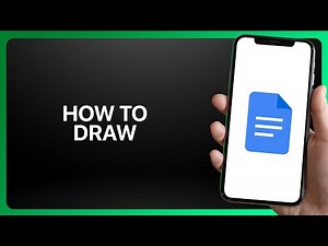 How To Draw In Google Docs 2025! Tutorial