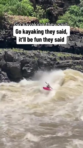 Bro really did a flip #kayak #kayaking #whitewaterkayaking #adrenalinejunkie #ohno