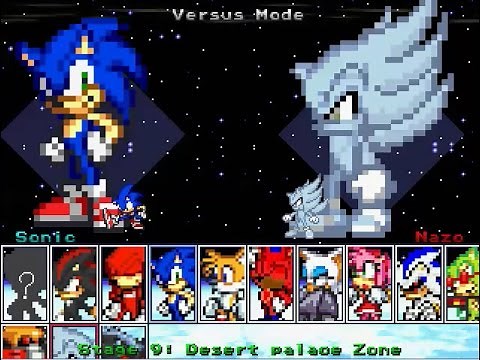 SONIC REVIVAL MATCH 20# SONIC VS NAZO