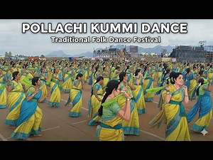 Traditional Kummi Dance | Pollachi Folk Performance in Front of Coimbatore | Tamil Nadu Culture