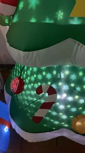 Watch 7 FT Inflatable Christmas Tree Snowflake Projection on Amazon Live