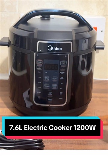 The multifunctional cooker your kitchen has been missing 👌✨ #pressurecooker #smartcooking #kitchenhacks #multifunctioncooker #tiktokmademebuyit